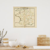 Deelsector Frankrijk Poster (Keuken)