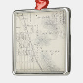 Deelsectoren Pioneer Land Co Metalen Ornament (Links)