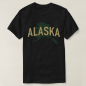 Deelstaat Alaska T-shirt (Design voorkant)