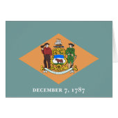Deelstaat Delaware Flag (Voorkant Horizontaal)