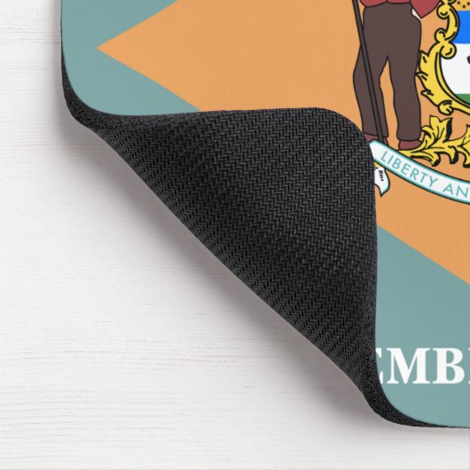 Deelstaat Delaware Flag Muismat (Hoek)