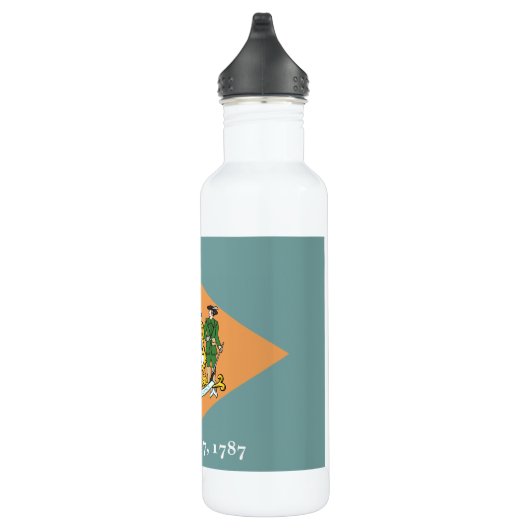 Deelstaat Delaware Flag Waterfles (Rechts)