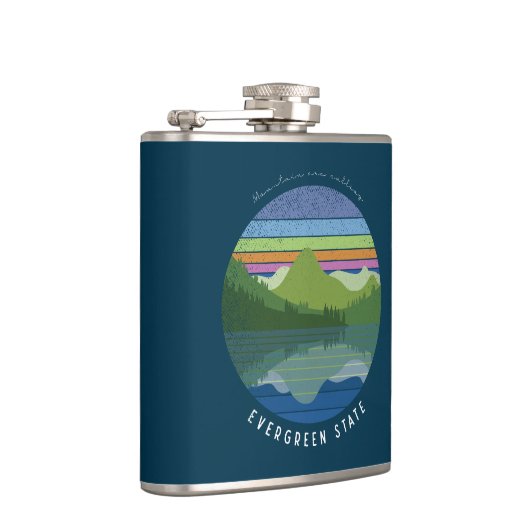 Deelstaat Evergreen Heupfles (Rechts)