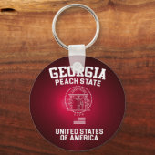 Deelstaat Georgië Sleutelhanger (Voorkant)