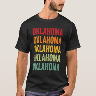 Deelstaat Oklahoma Rainbow Oklahoma T-shirt