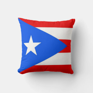 Deelstaat Puerto Rico Vlag Amerikaanse MoJo Pillow Kussen