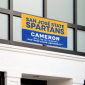 Deelstaat San Jose | Afstuderen aanwezig Spandoek (Buitenkant Gebouw)