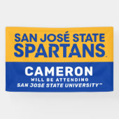 Deelstaat San Jose | Afstuderen aanwezig Spandoek (Horizontaal)