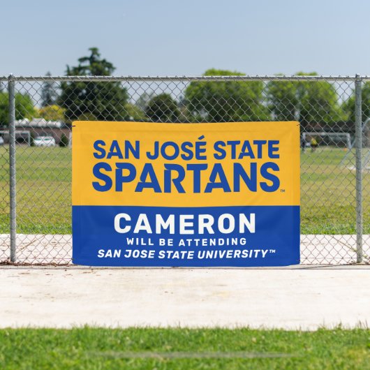Deelstaat San Jose | Afstuderen aanwezig Spandoek (Insitu)