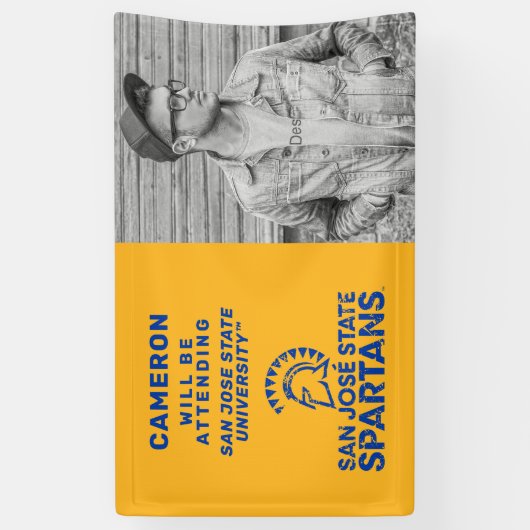 Deelstaat San Jose | Afstuderen de banner bij (Verticaal)