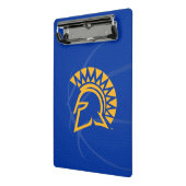 Deelstaat San Jose Spartans: Basketball Mini Klembord (Angled2)