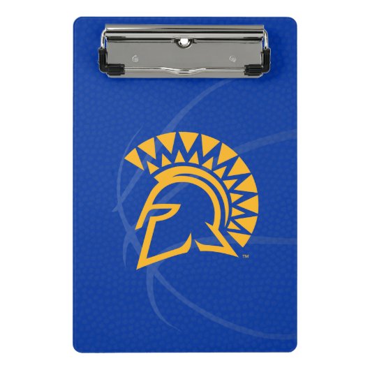 Deelstaat San Jose Spartans: Basketball Mini Klembord (Voorkant)