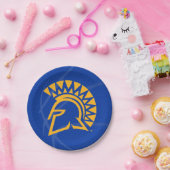 Deelstaat San Jose Spartans: Basketball Papieren Bordje (Feest)