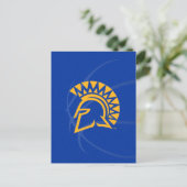 Deelstaat San Jose Spartans: Basketball Uitnodiging Briefkaart (Staand voorkant)