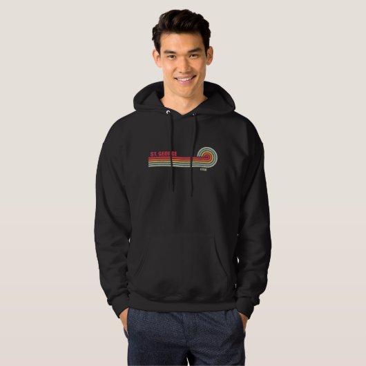 Deelstaat St. George Utah Hoodie (Voorkant volledig)