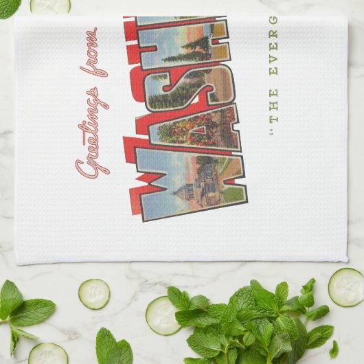 Deelstaat Washington (5) Theedoek (Gevouwen)