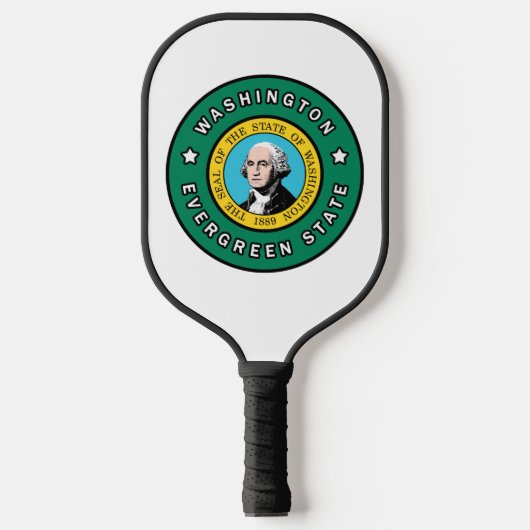 Deelstaat Washington Evergreen Pickleball Paddle (Voorkant)