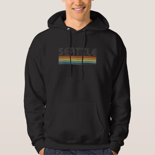  deelstaat Washington Seattle 1 Hoodie (Voorkant)