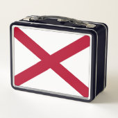 Deelstaatvlag Alabama, St Andrew Crimson Cross (Achterkant)