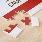 Deelstaatvlag Californië Legpuzzel (Zijkant)