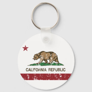 Deelstaatvlag Californië Sleutelhanger