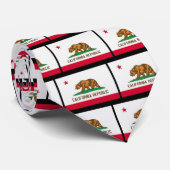 Deelstaatvlag Californië Stropdas (Opgerold)