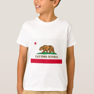 Deelstaatvlag Californië T-shirt