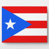 Deelstaatvlag Puerto Rico Fotoplaat (Voorkant)