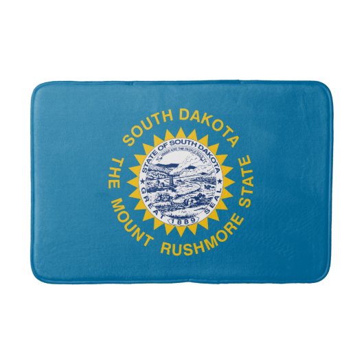 Deelstaatvlag Zuid-Dakota Badmat (Voorkant)