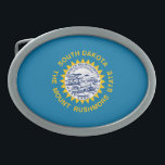 Deelstaatvlag Zuid-Dakota Gesp<br><div class="desc">Patriottische Zuid-Dakota staatsvlag.</div>