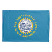 Deelstaatvlag Zuid-Dakota Kussensloop (Achterkant)