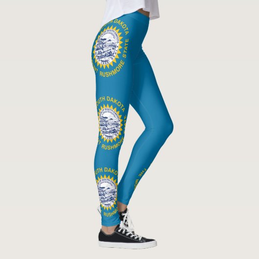 Deelstaatvlag Zuid-Dakota Leggings (Rechts)
