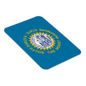 Deelstaatvlag Zuid-Dakota Magneet (Rechterzijde)