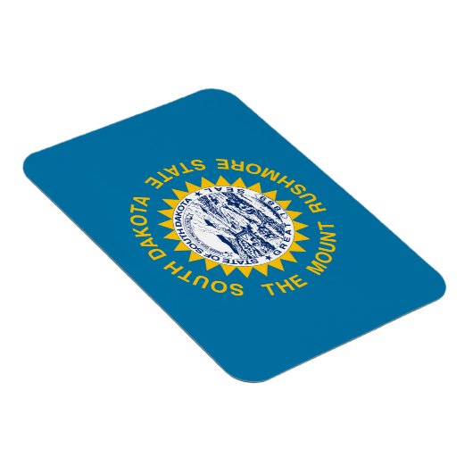 Deelstaatvlag Zuid-Dakota Magneet (Rechterzijde)