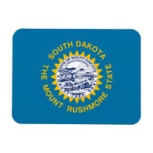 Deelstaatvlag Zuid-Dakota Magneet (Horizontaal)