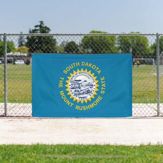 Deelstaatvlag Zuid-Dakota Spandoek (Insitu)