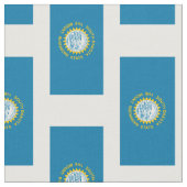 Deelstaatvlag Zuid-Dakota Stof (Close Up)