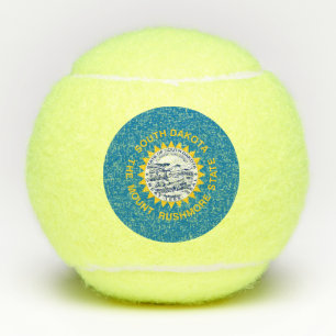 Deelstaatvlag Zuid-Dakota Tennisballen