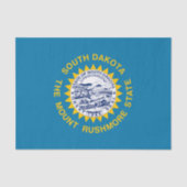 Deelstaatvlag Zuid-Dakota Tissuepapier (Voorkant)