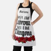 Deeltijd Cabrona voltijd Chingona schort (Insitu)