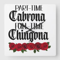 Deeltijd Cabrona voltijd chingona 