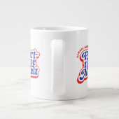Deeltijd Volwassene Grote Koffiekop (Achterkant)