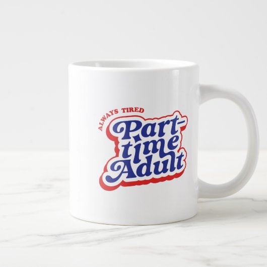 Deeltijd Volwassene Grote Koffiekop (Rechts)