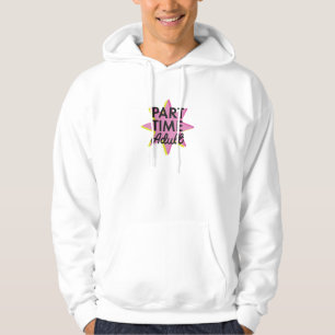 Deeltijd Volwassene Hoodie