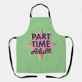 Deeltijd Volwassene Schort (Voorkant)