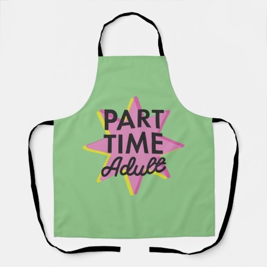 Deeltijd Volwassene Schort (Voorkant)