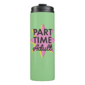 Deeltijd Volwassene Thermosbeker (Voorkant)