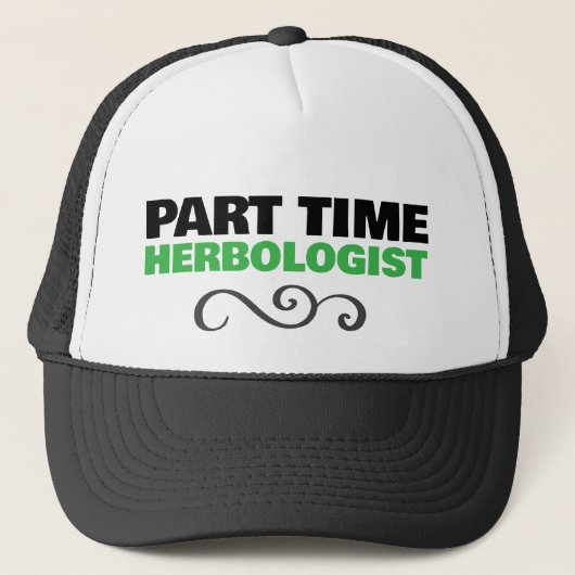 DEELTIJDS KRUIDENDESKUNDIGE TRUCKER PET (Voorkant)