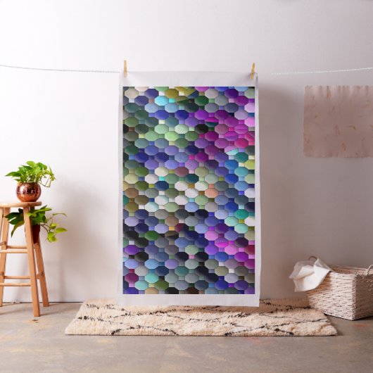 Deeltje met kleuren.... stof (Voorbeeld)