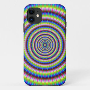 Deeltjes en golven met Floral Motif Case-Mate iPhone Case